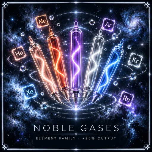 Noble Gases card
